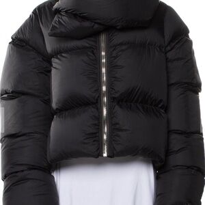 Rick Owens Funnel Neck Puffer Jacket